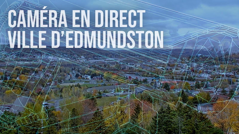 Caméra web en direct ville d'Edmundston